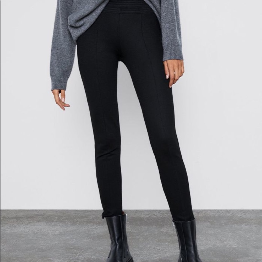 Zara black legging pants